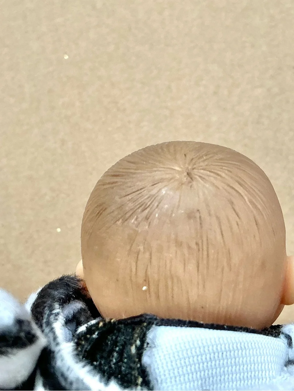 Berenguer baby doll 5” wearing zebra costume cute
